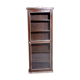 Art Deco wall showcase in ancient Burmese teak