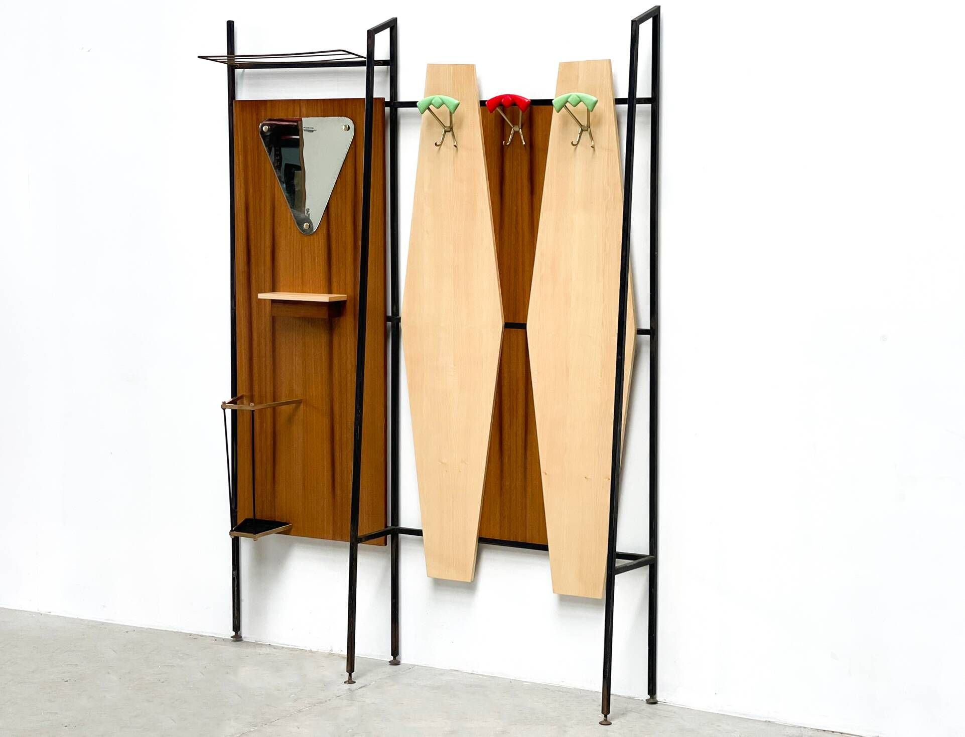 XL veneer Italian coat rack