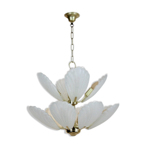 lustre en laiton avec