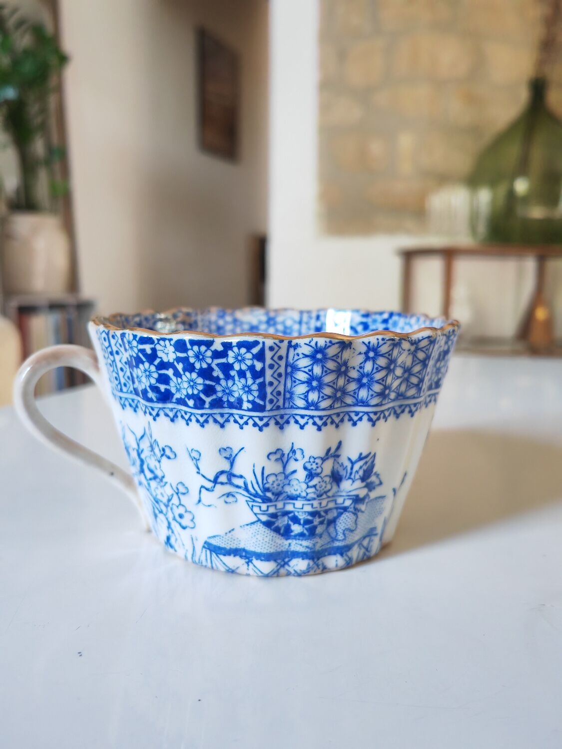 19th century chocolate or tea cup