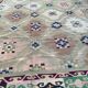 Large flat carpet Durhi India 317x482 cm