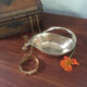 Glove statuette brass vintage
