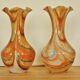 Vintage chamaré glass vase 60s/70s