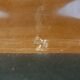 Four swivel chairs - metal base - smoked brown plexi shell - black skaï seat