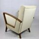 German Art Deco Beige Armchair, 1960s