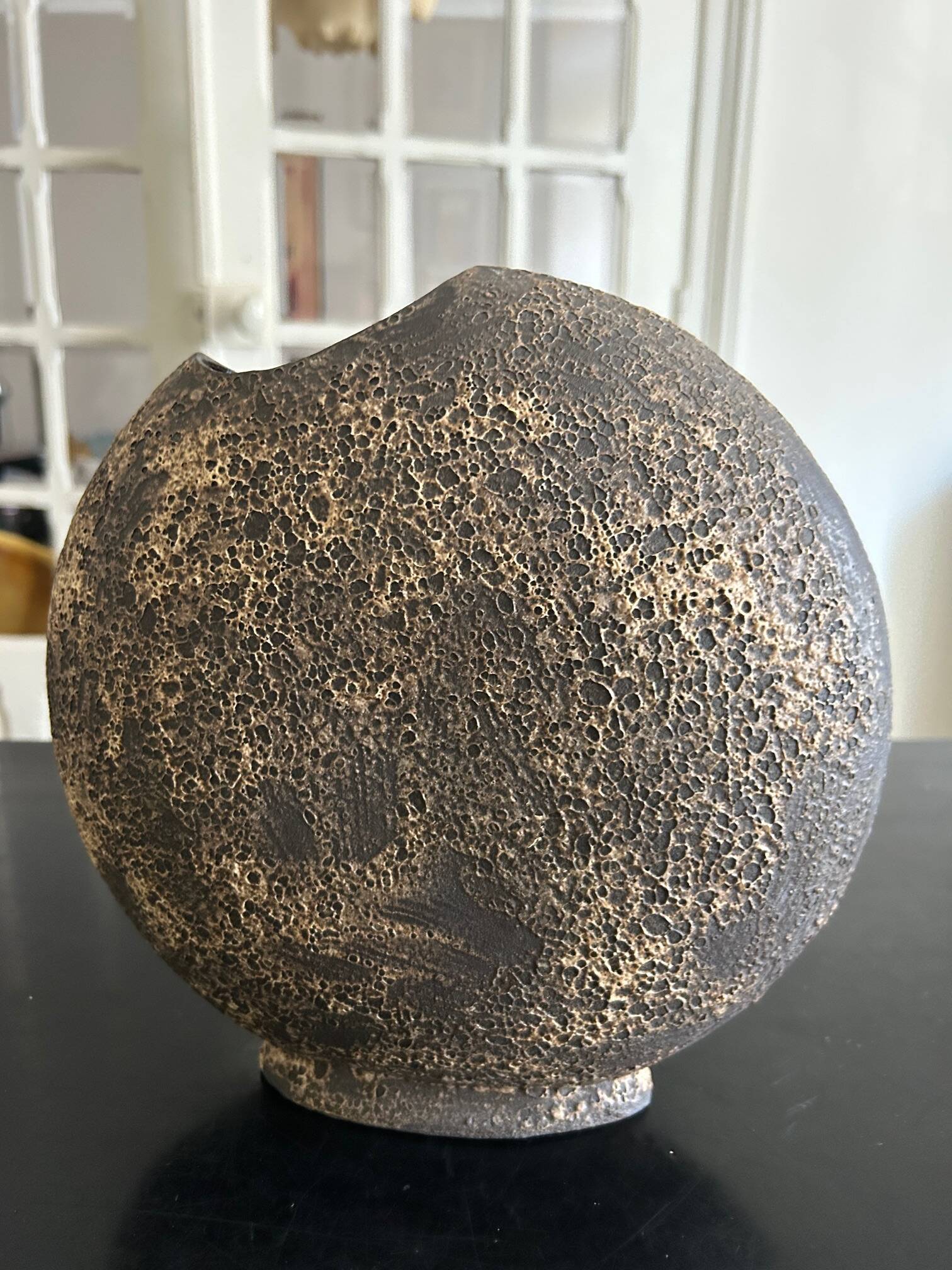 Brutalist vase from the 1970s