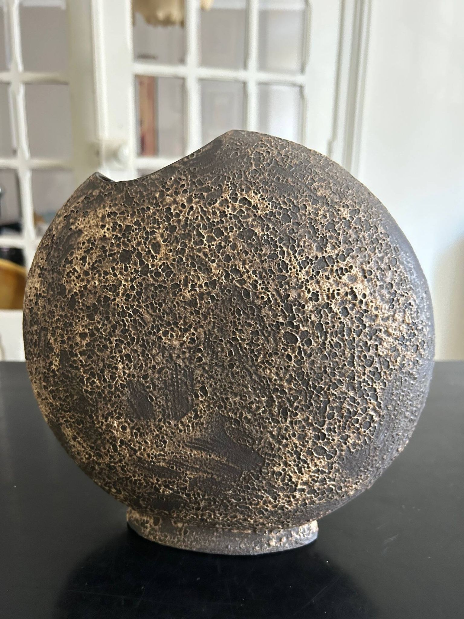 Vase brutaliste années 70