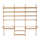 1960s wall shelf, Kai Kristiansen, FM Møbler