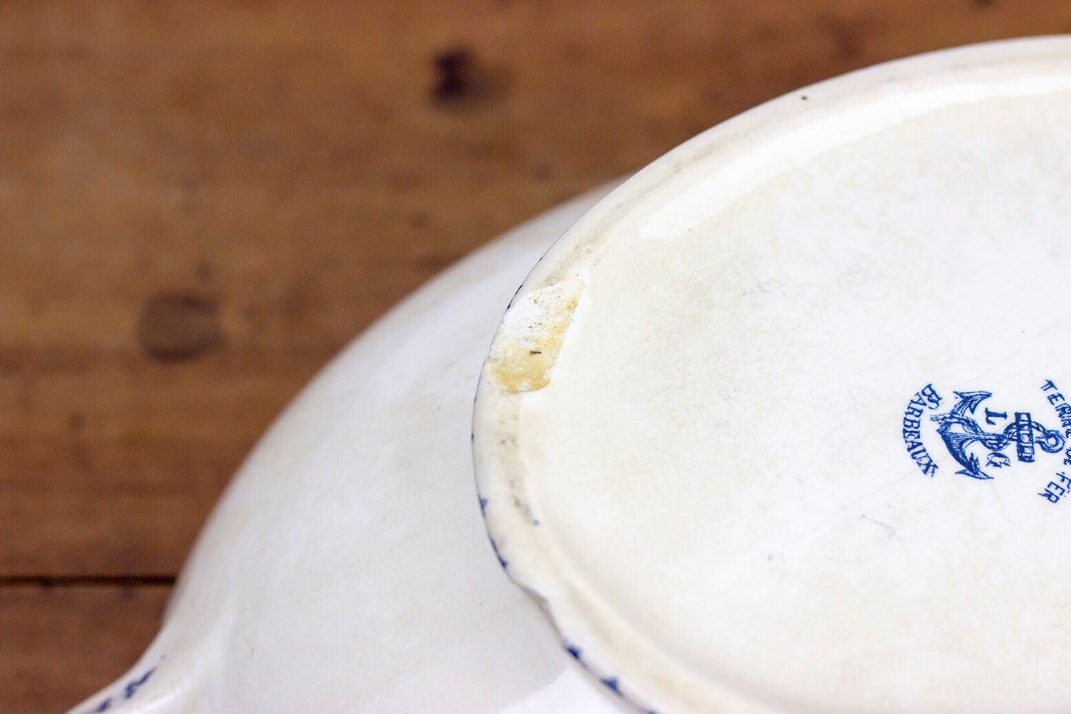 Flat oval - iron earth - Model Barbeaux - Longchamp