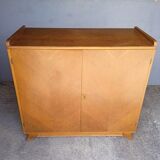 Low sideboard 2 doors vintage period 1950s