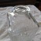 Moulded glass whisky carafe – 1970s