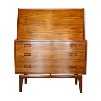 Danish writing desk by Arne Hovmand Olsen for Mogens Kold 1960s
