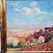 Painting "Vineyards of Alsace".