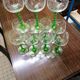 11 crystal Alsace wine glasses