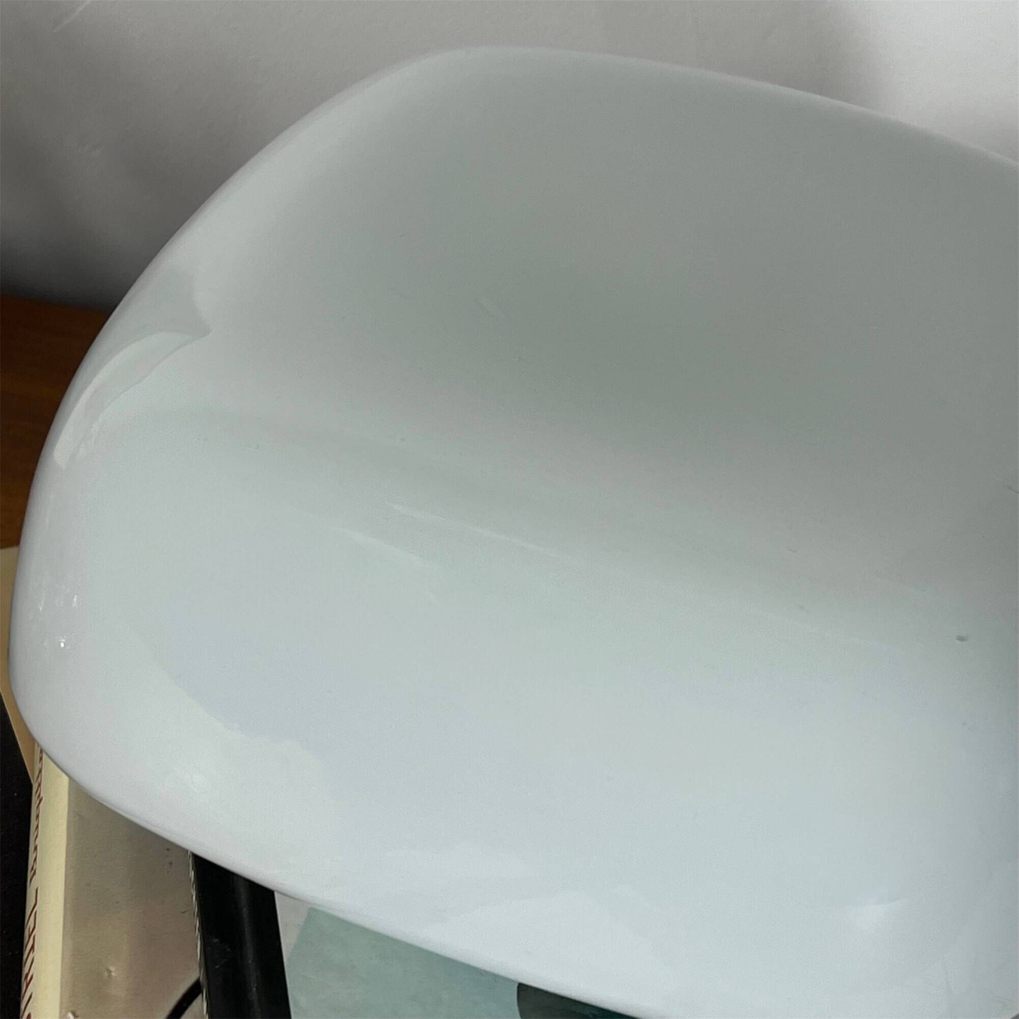 Ceiling light or square wall lamp 20 cm white opal glass