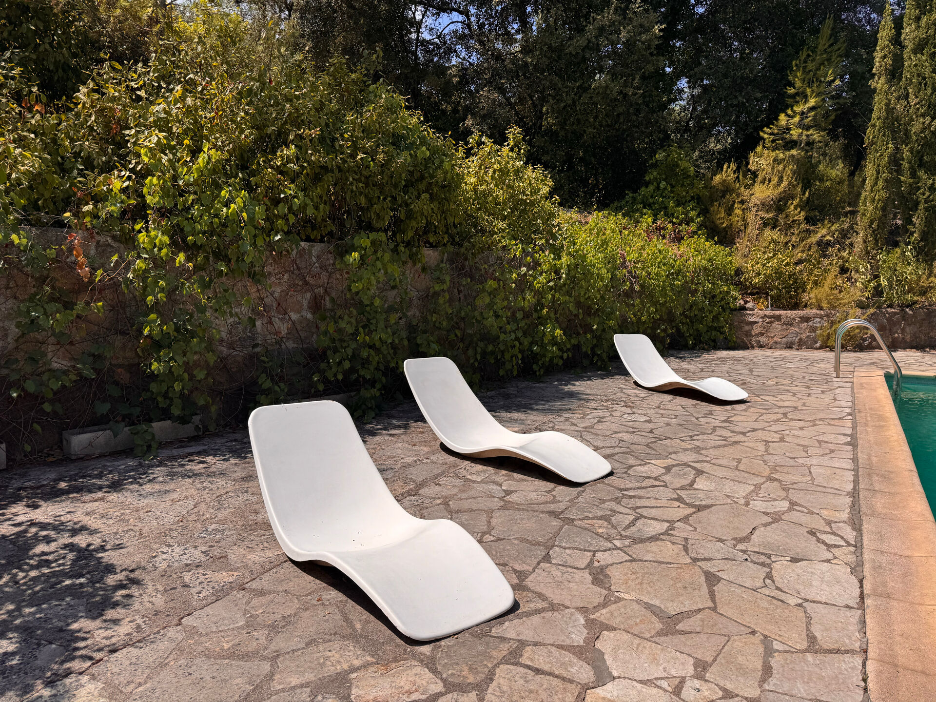 Lot de 3 chaises longues Zublena