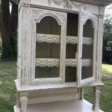 Antique sideboard from a medieval chest