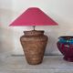 Bamboo rattan lamp from the 1980s.