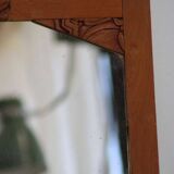 Ancien miroir en bois