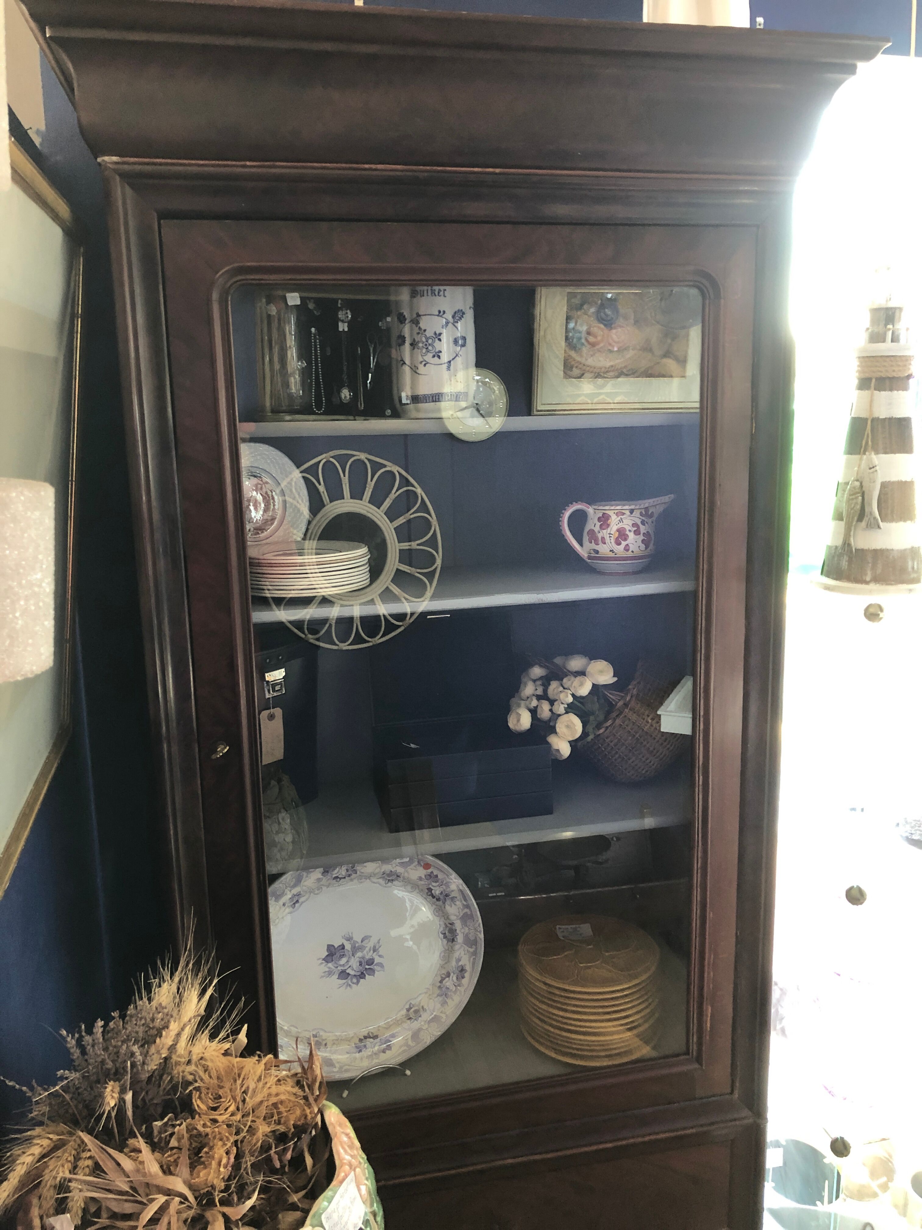 Napoleon III Library in Mahogany