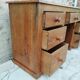 Furniture with solid pine drawers