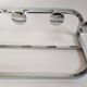 Chrome coat rack