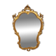 Large Baroque Louis XV Style Mirror in gilded wood from the early 20th century
