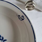 Large round hollow dish in earthenware Moulin des Loups & Hamage