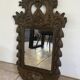 Miroir italien en bois du 18ème siècle