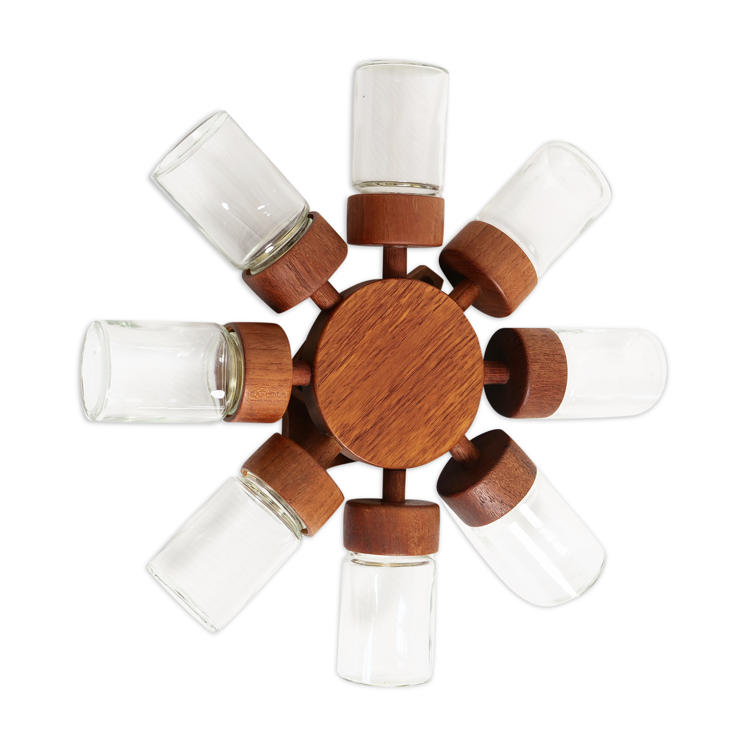 Scandinavian teak spice wheel Digsmed