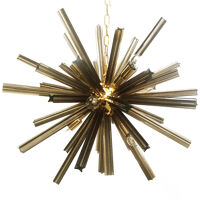 Murano glass Quadriedro chandelier