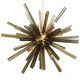 Murano glass Quadriedro chandelier