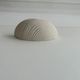 Pair of wall lamps in molded plaster France 1980