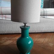Lampe vintage en céramique signée Koska
