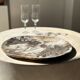 Very large pocket or dish in petrified wood