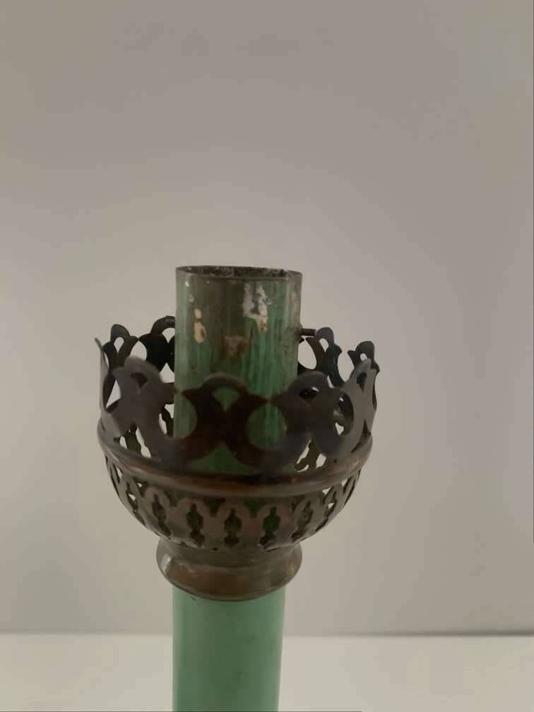 2 Bauhaus Windlichter Bougeoirs Porte-bougies