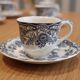 Complete "Bristol" Crown Ducal coffee service, English porcelain, 1930s