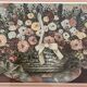 Tableau panier de roses