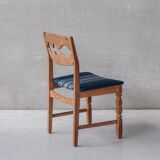 Mid-century danish oak dining chairs