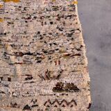 Boujad beige Moroccan rug - 160 x 199 cm