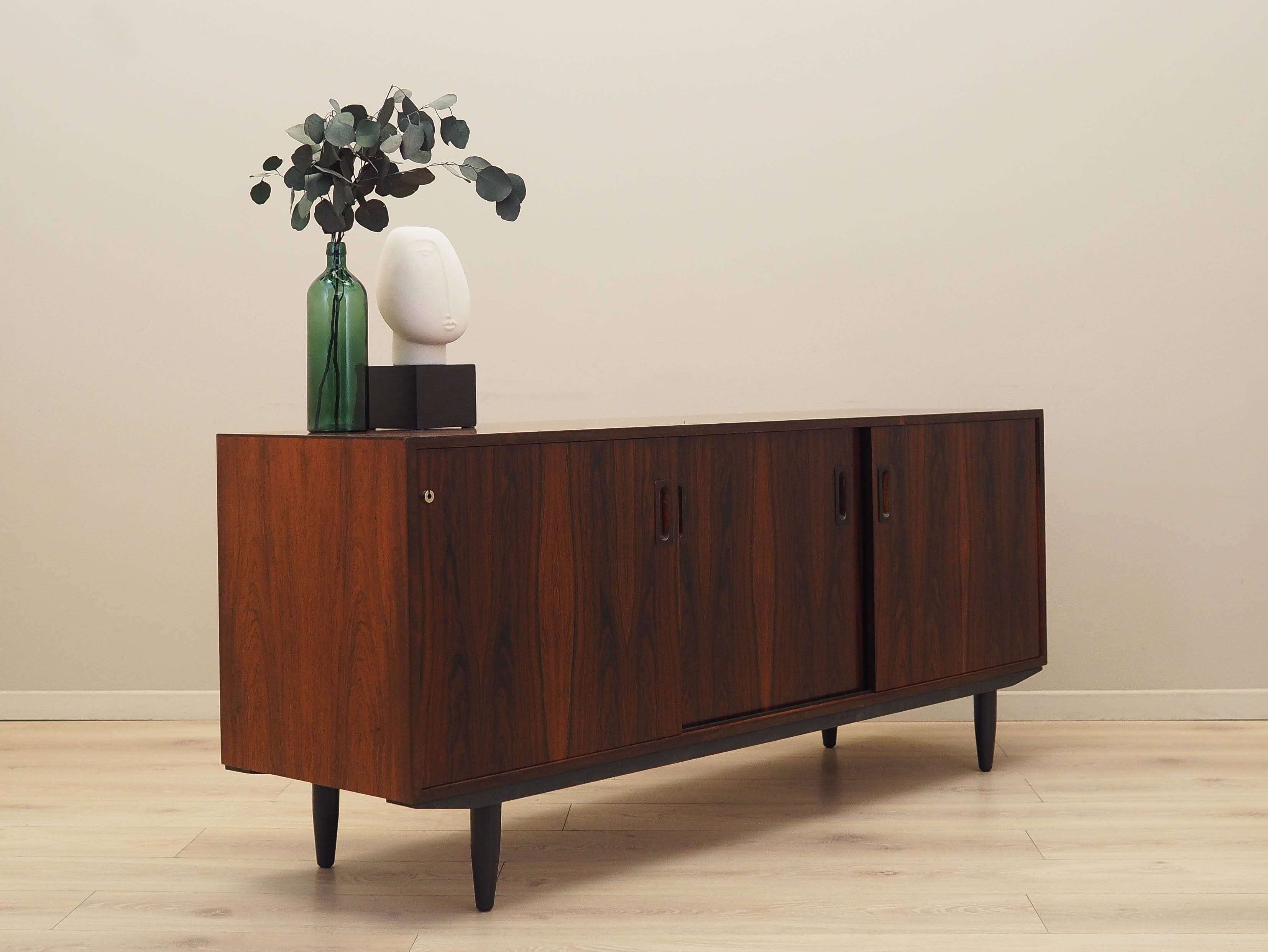 Rosewood dresser, Danish design, 1970s, production: Denmark