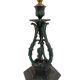 Chandelier lamp Schiller, cast iron and brass, Germany 19th century