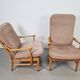 Fauteuils en hêtre vintage de Farstrup Møbler, années 1970, ensemble de 2