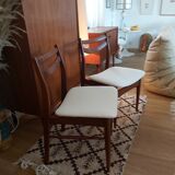 Pair of vintage scandinavian chairs