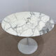 Tulip table – Knoll International in marble and 4 chairs – Ee