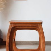 Tables gigognes en teck éditées par Nathan, années 60