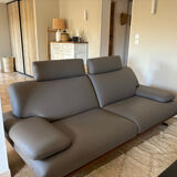 Roche Bobois leather sofa