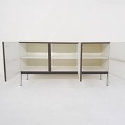 Pierre Guariche for Meurop credenza in vinyl, France 1960's