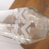 Art Deco liqueur set, glass & silver-plated metal ARGIT