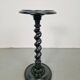 Hand-Carved Wood Barley Twist Pedestal, 1930s